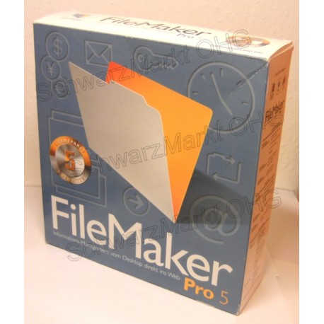 FileMaker Pro 5 Vollversion 5er-Lizenzpaket