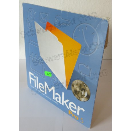 FileMaker Pro 5 Vollversion 10er-Lizenzpaket